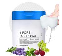 Zero Pore Pads Korean Skincare, Salicylic Acid Toner Pads, Exfoliating Face Pads, Face Cleansing Pa ds, Oil Regulating, Pore Reducing, Mild Salicylic Acid Face Scrub for All Skin Types (Pack of 80)