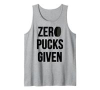 Zero Pucks Given Tank Top
