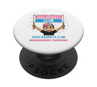 Zero Regrets Club Thriving Lgbtq Pride Month Queer PopSockets Adhesive PopGrip