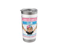 Zero Regrets Club Thriving LGBTQ Pride Month Queer Stainless Steel Insulated Tumbler