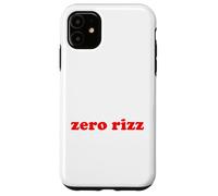 Zero Rizz Funny Meme Case for iPhone 11