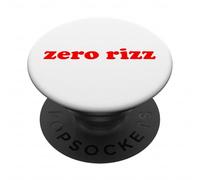 Zero Rizz Funny Meme PopSockets Adhesive PopGrip