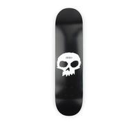 Zero Single Skull Skateboard Deck - Black