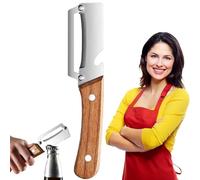Zero Snag Wooden Peeler Multifunctional Vegetable Peeler Zero Snag Wooden Kitchen Tool Handle-Kitchen Tool Multi Functional Vegetable (1pcs)