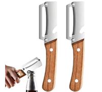 Zero Snag Wooden Peeler Multifunctional Vegetable Peeler Zero Snag Wooden Kitchen Tool Handle-Kitchen Tool Multi Functional Vegetable (2pcs)