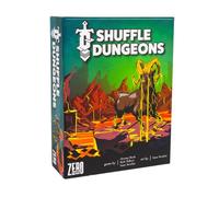 Zero Strategy Games Shuffle Dungeons Board Game - Solo Dungeon Explorer and Co-op for 1-4 Players