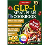 Zero-Stress GLP-1 Meal Plan Cookbook: Effortless Recipes to Curb Cravings, Balance Blood Sugar, and Support Weight Loss