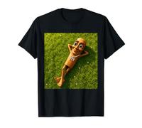 Zero Stress Relaxed Tung Sahur Vibes Triple T Chain Brainrot T-Shirt