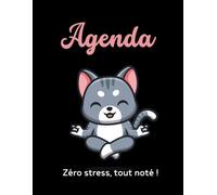 Zéro stress, tout noté !: Agenda hebdomadaire (Les Carnets Noirs)
