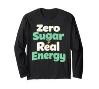 Zero Sugar Lifestyle Keto Low Carb Glucose Control Long Sleeve T-Shirt