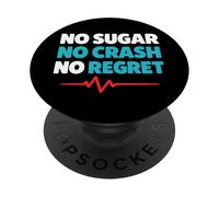 Zero Sugar Lifestyle Keto Low Carb Glucose Control PopSockets Adhesive PopGrip