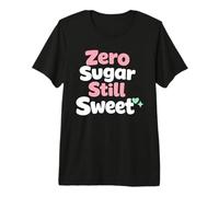 Zero Sugar Lifestyle Keto Low Carb Glucose Control Premium T-Shirt