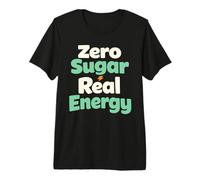 Zero Sugar Lifestyle Keto Low Carb Glucose Control Premium T-Shirt