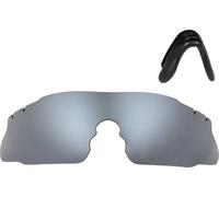 ZERO TECH BASE Replacement Lens Compatible with ESS Ice Mirror UV Protection with Adjustable Nose Pad, Slate Mirror