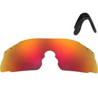 ZERO TECH BASE Replacement Lens Compatible with ESS Ice Mirror UV Protection with Adjustable Nose Pad, Red Mirror