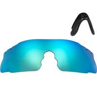 ZERO TECH BASE Replacement Lens Compatible with ESS Ice Mirror UV Protection with Adjustable Nose Pad, Sapphire Mirror