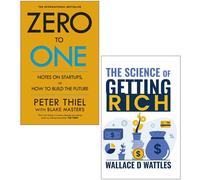 Zero to One Notes on Start Ups and The Science of Getting 2 Books Collection Set