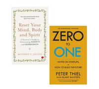 Zero to One Notes on Start Ups,RESET YOUR MIND,BODY AND 2 Books Collection Set