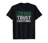 Zero Trust Cybersecurity Analyst Mindset Identity T-Shirt
