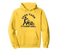 zero turn It's how I roll lawn mower Gardener Landscaper Pullover Hoodie