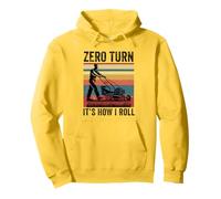 zero turn It's how I roll lawn mower Gardener Landscaper Pullover Hoodie