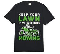 Zero Turn Keep Your Lawn Going Mowing - Landscaper Gardener Comfort Colors Adult Heavyweight T-Shirt