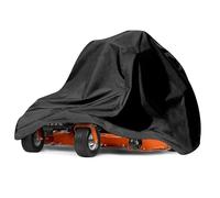 Zero Turn Mower Cover, 600D Heavy Duty Universal Fit Lawn Mower Covers, Waterproof, UV, Dust and Wind-Resistant for Outdoor Protection