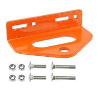Zero Turn Mower Trailer Tow Hitch 1/4"(6mm) - Heavy Duty Lawn Mower Trailer Hitch 3/4" Hole Center with 2 Types Carriage Bolt Orange