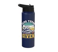 Zero Turns Given Funny Mowing Zero Turn Lawn Mower Stainless Steel Insulated Water Bottle