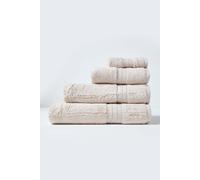 HOMESCAPES Luxury Stone Beige Soft 100% Supima Cotton Bath Sheet Zero Twist Super Absorbent & Fluffy 550 GSM Thick Plain Light Brown Extra-Large Jumbo Towel