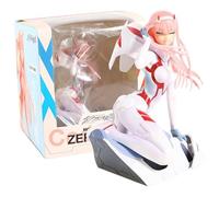 Zero Two Darling in The FRANXX Code 002 PVC Anime Statue Model (Color: White) in Display Box