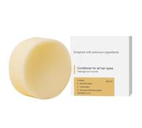 Zero-Waste Hair Bar, 60g - Plastic-Free Packaging, Uses Over 40 Times, Suitable for Hard Water and All Hair Types, Reduces Packaging Waste, Portable Solid Hair Care Product