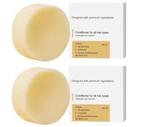 Zero-Waste Hair Bar, 60g - Plastic-Free Packaging, Uses Over 40 Times, Suitable for Hard Water and All Hair Types, Reduces Packaging Waste, Portable Solid Hair Care Product