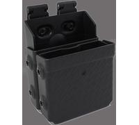 Zero9 Holsters - Model 4047 Double Handcuff Case, Compatible with ASP Sentry Cuffs (Black Basket Weave, Tek Lok)