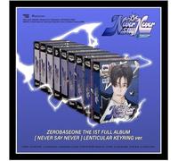ZEROBASEONE Never Say Never [Lenticular Keyring Ver.] 1ST Full Album (9 ver. SET) + Extra photocards