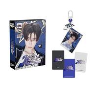 ZEROBASEONE - ZEROBASEONE - THE 1ST FULL ALBUM [NEVER SAY NEVER] (LENTICULAR KEYRING Ver. - Random) Out Box + QR Card + Credit Paper + User Guide + 5 Extra Photocards