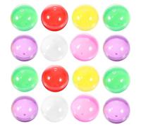 Zerodeko 1.1inch Vending Machine Capsules, 50pcs 28mm Round Empty Clear Gumball Machine Capsules Molds for Toy Gumball Containers Surprise Candy Party Favors