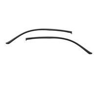 Zerodeko 1 Pair Replacement Temple Arms for Glasses, Wear-resistant Tr90 Material Eyeglass Legs with Installation Accessories, Easy to Install Black Spectacle Arms for Reading
