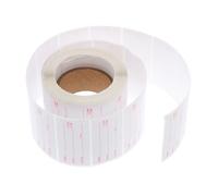 Zerodeko 1 Roll 500pcs DIY Sticker Food Marked Sticker Self-Adhesive Easy to Stick Copperplate Adhesive Label for Identification and Craft Supplies on Glass Jars and Essential Oil Bottles