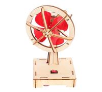 Zerodeko 1 Set DIY Electric Fan Science Experiment Kit for Assembled Models Fun Physics Learning Activity Creative Stem Craft for Boys Encourages Curiosity DIY Skills