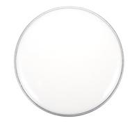 Zerodeko 10 Inch Drum Head Pet Double Layers Decks Stable White Metal Ring Jazz Drum Part Professional Use