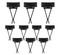 Zerodeko 10 Pcs Car Air Vent Clips Easy to Install Air Freshener Holders Made of Plastic and Iron Minimalist Stylish Design Outlet Decoration