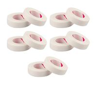 Zerodeko 10 Rolls Breathable White Lash Tape Adhesive Made from Non-woven Fabric for Eyelash Extension, Can be Cut into Shape and Size, for Professional and Personal Use