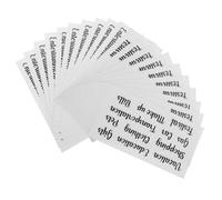 Zerodeko 10 Sets Self-Adhesive Cash Envelope Labels Budget Planner Stickers for Daily Expense Classification Letter Stickers for Money Saving and Finance Organizing