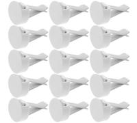 Zerodeko 100pcs Car Air Vent Clips Air Vent Clip Simple Appearance Design Plastic Metal Easy Installation Decorate The Car for Dining Room and Room Use