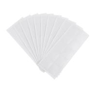 Zerodeko 100pcs Clear Self-Adhesive Necklace Card Pouches Plastic Display Bags for Jewelry Packaging and Chain Storage Lightweight Tear-Resistant Organizer Sleeves
