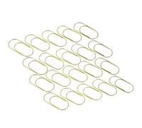 Zerodeko 100pcs Cute Metal Paper Clips Decorative Office School Supplies Binder Clips for Notes Cards and Photos