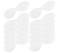 Zerodeko 100pcs Disposable Pure Cotton Eye Mask Paper Non-woven Moisturizing Eye Care Sheets for Skin Care DIY under Treatment Suitable for Women