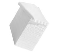 Zerodeko 100pcs Elegant Disposable Paper Napkins 40x30cm Thick Folded Single-use Convenience Soft White Napkins for Kitchen, Birthday Parties, Weddings, and Dinner Events