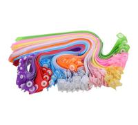 Zerodeko 100pcs Medical Id Bracelets for Adults - Adjustable Writable Plastic Hospital Wristbands in 10 Colors, Patient Identification Bands for Nursing, Admission, and Medical Use